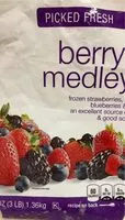 Mängden socker i Berry Medley