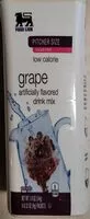 Mängden socker i Grape artificially flavored drink mix