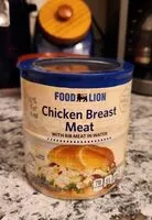 Mängden socker i Chicken Breadt Meat with rib meat in water