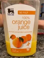 Mängden socker i 100% Orange Juice