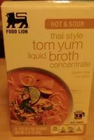 Mängden socker i Tom Yum liquid broth concentrate