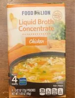 Mängden socker i Liquid Broth Concentrate - Chicken