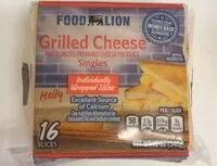 Mängden socker i Grilled Cheese Pasteurized Prepared Cheese Product