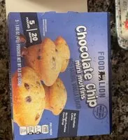 Mängden socker i Chocolate chip mini muffins