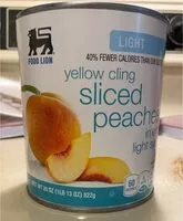Mängden socker i Yellow Cling Sliced Peaches
