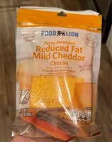 Mängden socker i Reduced fat mild cheddar cheese