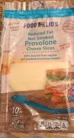 Mängden socker i Reduced Fat not smoked provolone cheese slices