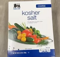 Mängden socker i Kosher salt