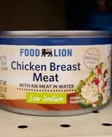 Mängden socker i Chicken breast meat