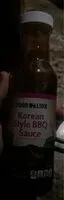 Mängden socker i Korean Style BBQ Sauce