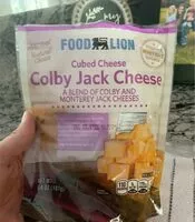 Mängden socker i Colby jack cube cheese
