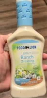 Mängden socker i Light Ranch Dressing