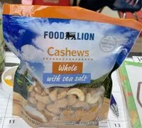 Mängden socker i Cashews w sea salt