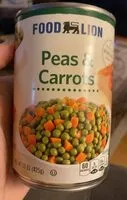 Mängden socker i Food Lion Peas & Carrots