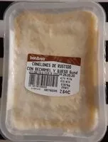 Mängden socker i Canelones de rustido con bechamel y queso