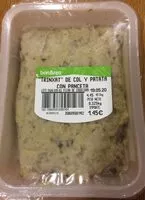 Mängden socker i "Trinxat" de col y patata con panceta