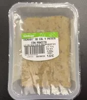 Mängden socker i Trinxat de col y patata