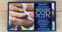 Mängden socker i Trader Joe’s Oven Ready Breaded Cod Fillets