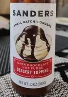 Mängden socker i Dessert Topping Dark Chocolate Hot Fudge