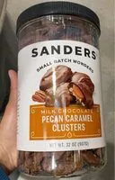 Mängden socker i Milk chocolate pecan caramel clusters