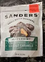 Mängden socker i Dark chocolate sea salt caramels