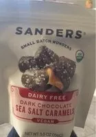 Mängden socker i Dark chocolate sea salt caramels