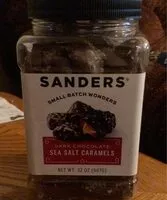 Mängden socker i Dark Chocolate Sea Salt Caramels