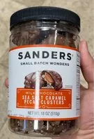 Mängden socker i Milk Chocolate Sea Salt Pecan Clusters