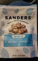 Mängden socker i Milk chocolate sea salt caramels