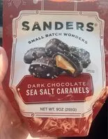 Mängden socker i Dark chocolate sea salt caramels