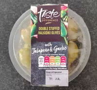 Mängden socker i Double Stuffed Halkidiki Olives
