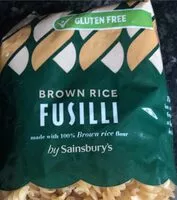 Mängden socker i Brown rice fusilli