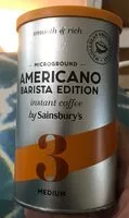 Mängden socker i Microground americano barista edition