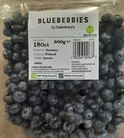 Mängden socker i Blueberry
