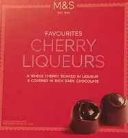 Mängden socker i Cherry Liqueurs