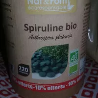 Mängden socker i Spiruline