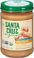 Mängden socker i Organic light roasted creamy peanut butter