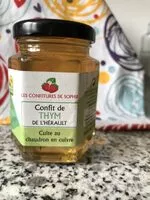 Mängden socker i Confit de Thym