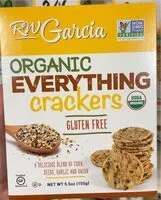 Mängden socker i Organic everything crackers