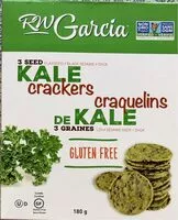 Mängden socker i 3 seed kale crackers/craquelins de kale 3 graines