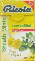 Mängden socker i LemonMint Breath Mints sugar free