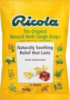 Mängden socker i Ricola - Original Natural Herb Cough Drops