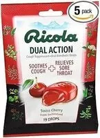 Mängden socker i Dual Action Swiss Cherry