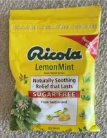 Mängden socker i LemonMint: Naturally Soothing Relief that Lasts