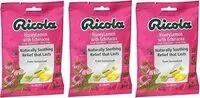 Mängden socker i Cough suppressant throat drops honey lemon with echinacea