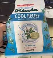 Mängden socker i Cool relief