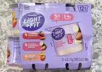 Mängden socker i light + fit