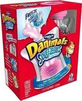 Mängden socker i Dannon danimals squeezables lowfat yogurt cotton candy