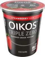 Mängden socker i Triple zero blended greek yogurt