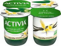 Mängden socker i Activia vanilla probiotic yogurt